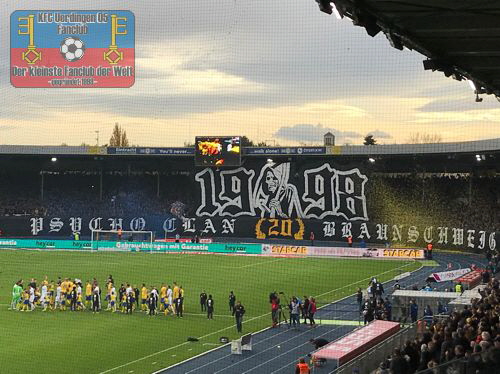 Choreo auf Braunschweiger Seite