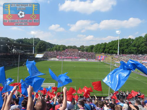 Uerdinger Fans in Wuppertal