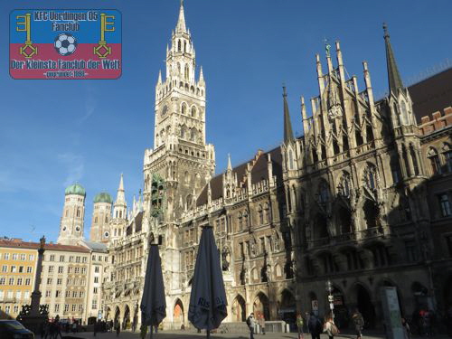 Münchener Rathaus am Marienplatz