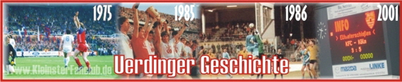 Titel-Banner zur Uerdinger Vereins-Geschichte